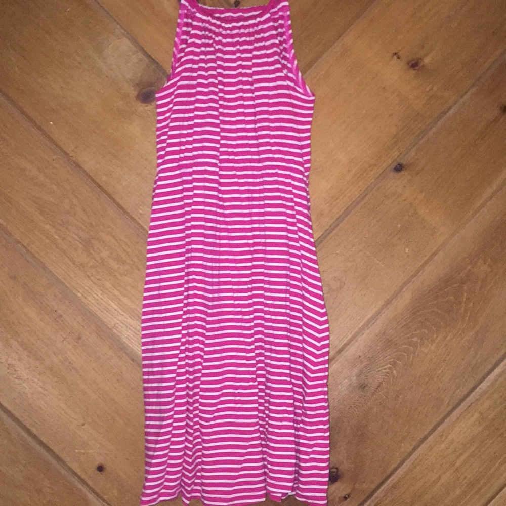 Pink Striped Dress